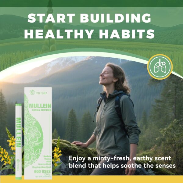 Puffora Diffuser Herbal verde compacto