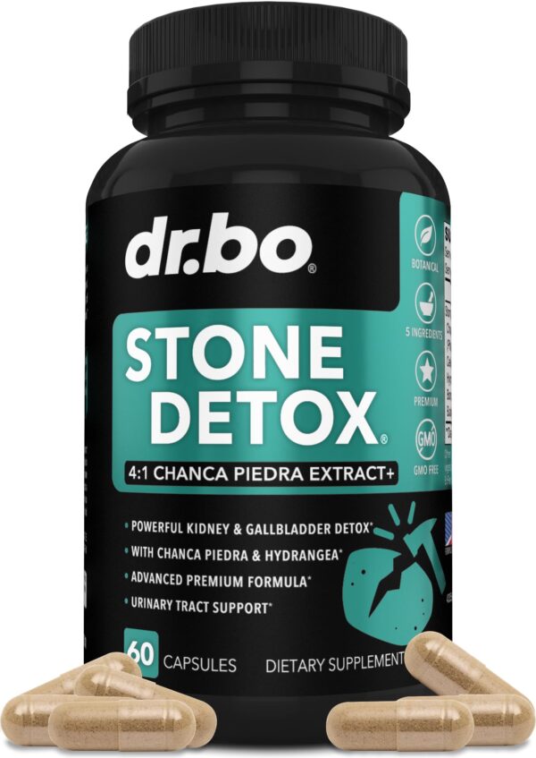 Stone Breaker cápsulas Chanca Piedra detox natural riñón