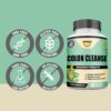 Suplemento Happi Mi Nutrition Colon Cleanse 60 cápsulas vegetales