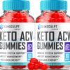 Paquete doble de gomitas Slimsculpt Keto ACV Indelo