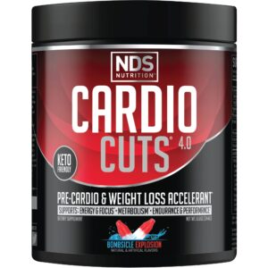 Cardio Cuts NDS Nutrition 4.0 suplemento pre-entreno sabor Bombsicle
