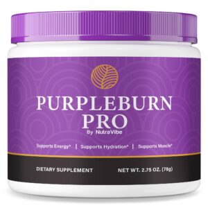 Polvo Purple Burn Pro frasco frontal