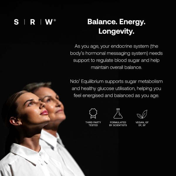 Cápsulas de suplemento para apoyo glucosa Ndo¹ Equilibrium