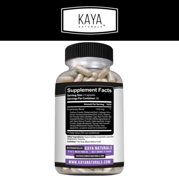 Detalle cápsulas naturales MaxDetox para detoxificación