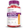 Paquete 5 gomitas Fast Ripped Keto ACV para régimen keto