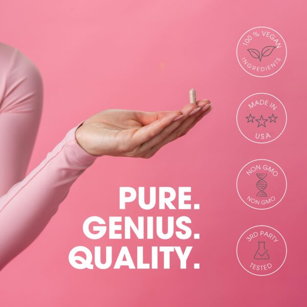 Tabla información nutricional Glucomanano The Genius Brand