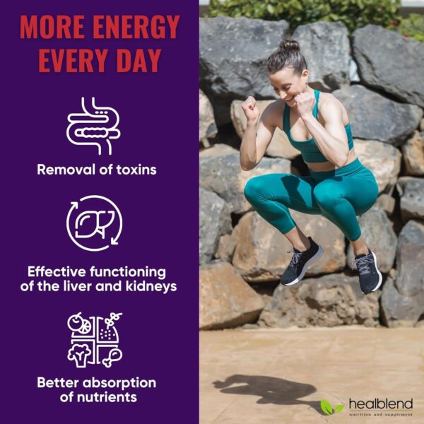 Max Detox apoyo digestivo con psyllium y acai