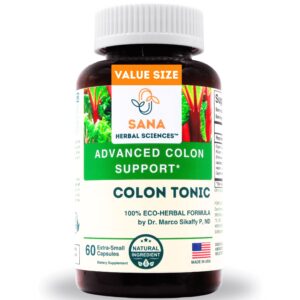 Suavizantes naturales de heces Sana Herbal 60 pastillas