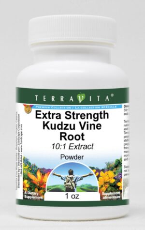 Polvo extracto raíz vid Kudzu extra fuerte TerraVita