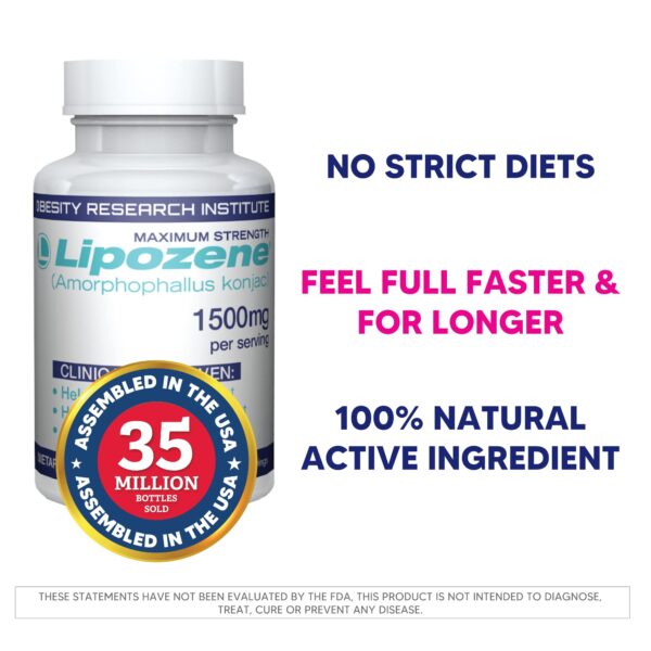 Lipozene etiqueta informativa
