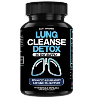 Saint Mingiano Lung Cleanse Detox suplemento pulmonar 60 días