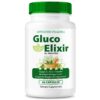 Frasco pastillas NutraVibe Gluco Elixir 60 cápsulas