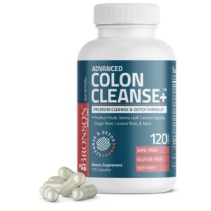 Bronson Advance Colon Cleanse con fórmula detox premium