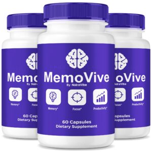 MemoVive cápsulas con ingredientes naturales