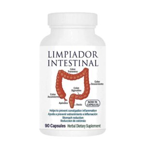 Frasco Manteniendo Tu Salud limpiador intestinal 90 cápsulas Frasco Manteniendo Tu Salud limpiador intestinal 90 cápsulas