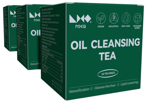 Té limpiador de aceite NXQ 30 bolsas caja frontal