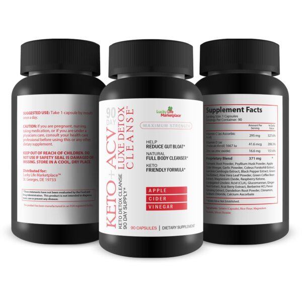 Producto Keto Detox para limpieza corporal