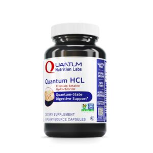 Quantum Betaína HCL 90 cápsulas veganas frasco