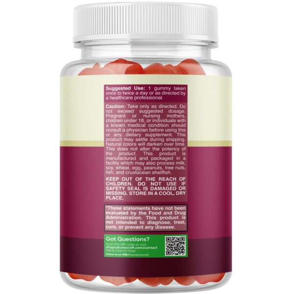 Gomitas Natures Craft con vitaminas y extractos naturales para salud