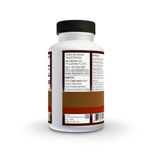 Cápsulas DR. GREENIC TUDCA paquete 3 meses soporte hepático