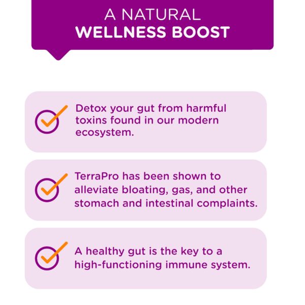 Suplemento natural para limpieza intestinal y detox con arcilla bentonita