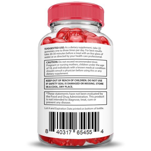 Suplemento energético y keto Boostline ACV 2000mg gomitas