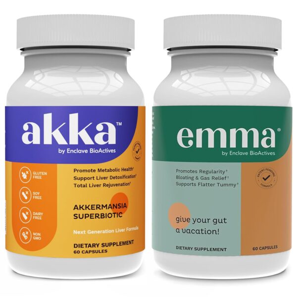 Emma Akka limpia y detoxifica hígado y salud intestinal con formula natural