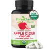 Envase ForestLeaf cápsulas orgánicas de vinagre de sidra de manzana 1200mg