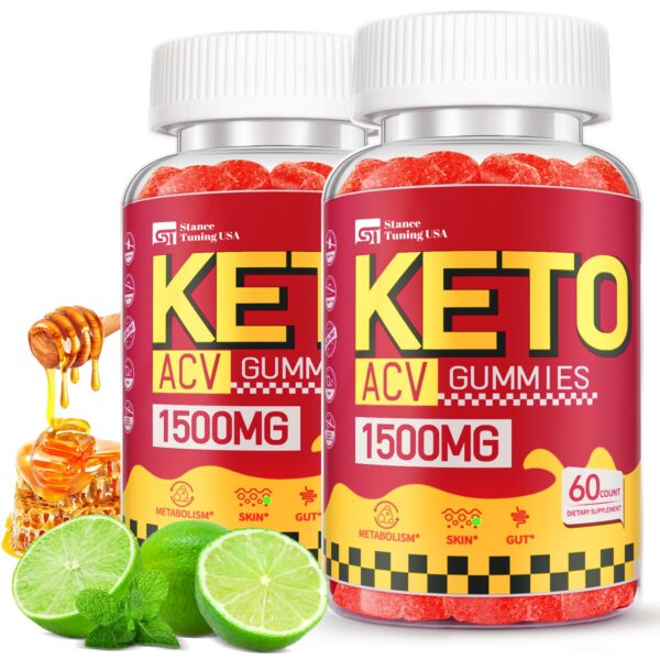 Keto ACV Gummies Regio con vinagre manzana 1500mg paquete 2