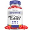 paquete gomitas keto thrive keto acv fórmula 1000mg veganas