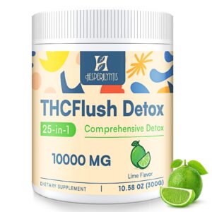 Polvo detox en empaque con etiqueta sabor lima 30 porciones