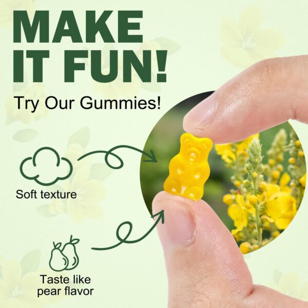 Extracto de malvavisco y saúco en gominolas de despulmonar