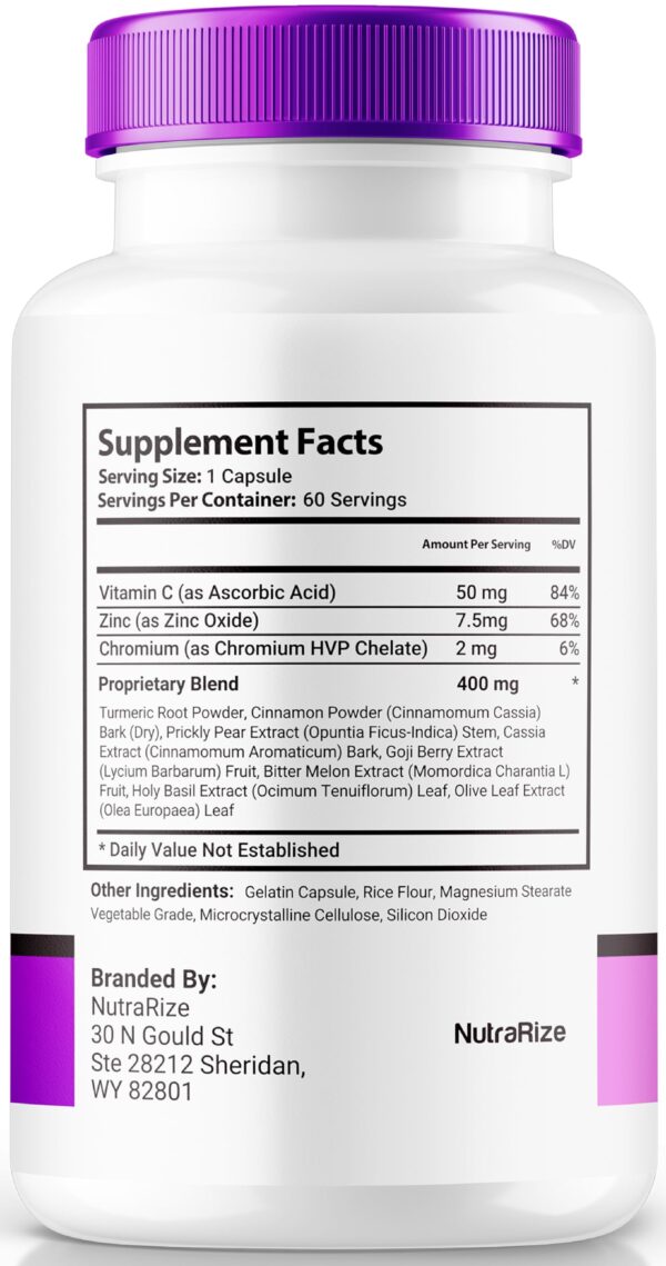 Cápsulas GlycoBoost fórmula natural para niveles sanguíneos saludables Cápsulas GlycoBoost fórmula natural para niveles sanguíneos saludables