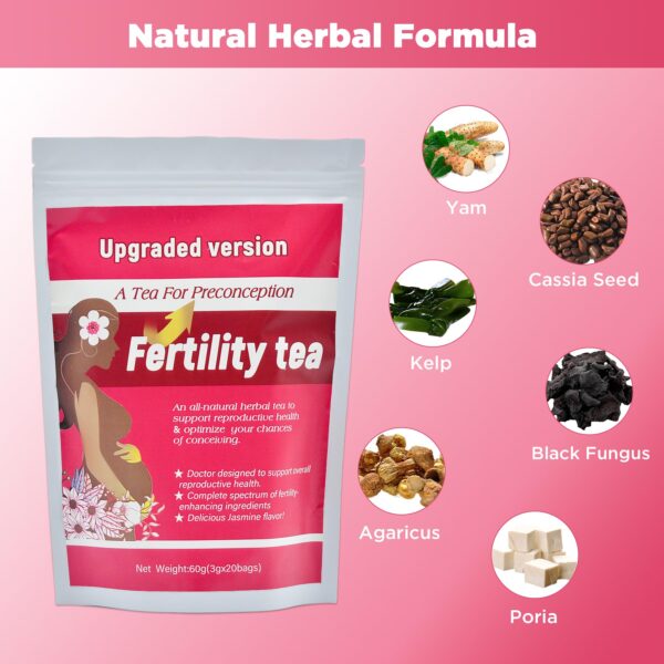 Té para fertilidad balance hormonal mujer Laicuherb