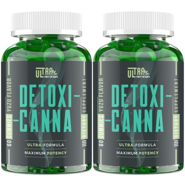 Gomitas detox limpieza hígado riñón intestinos paquete verde