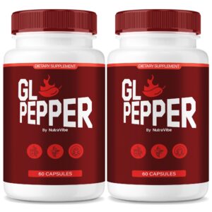 Frasco frontal GL Pepper cápsulas