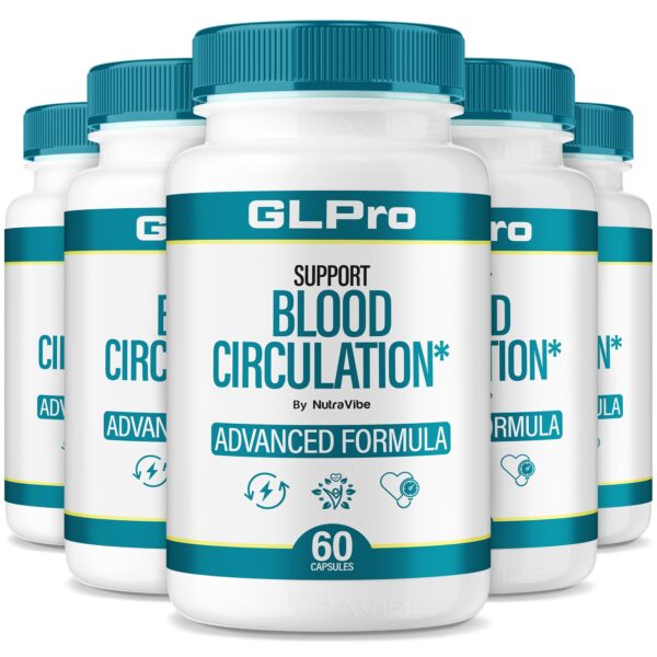 NutraVibe GLPro botella frontal y etiqueta