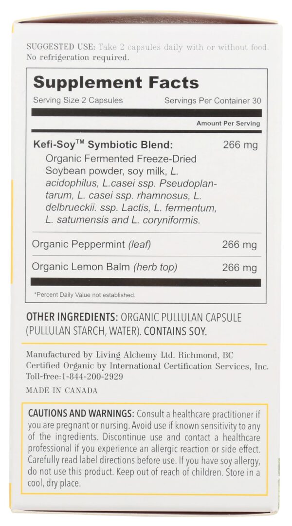 Living Alchemy suplemento Your Flora para digestión sensible