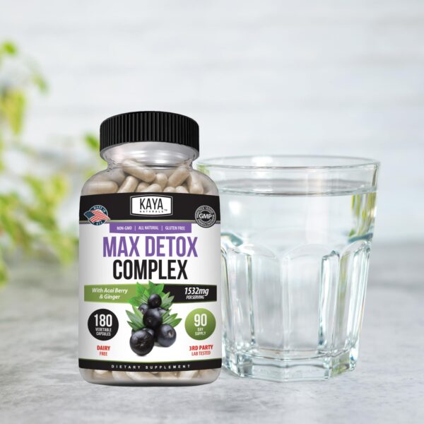 Suplemento herbal natural para apoyo a la desintoxicación