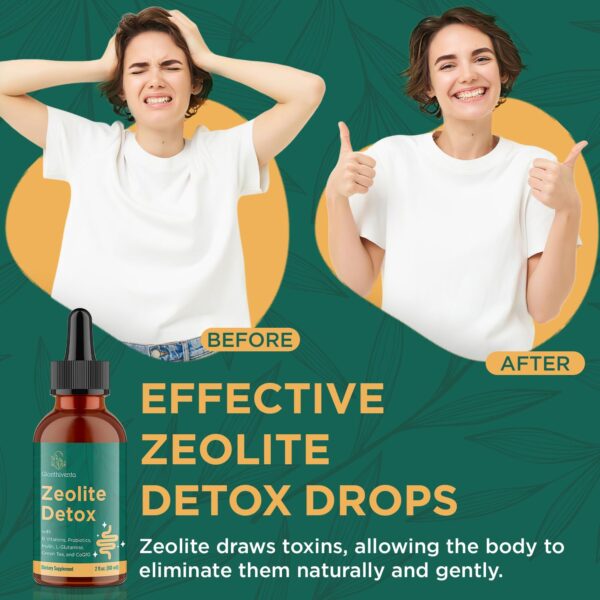 Gotas líquidas detox Glorithiventa para energía y concentración