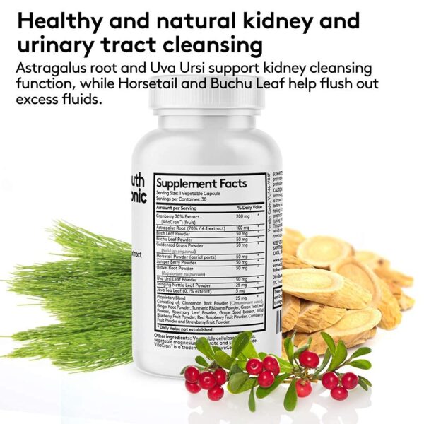 Limpieza natural detox para cuerpo y sistema urinario