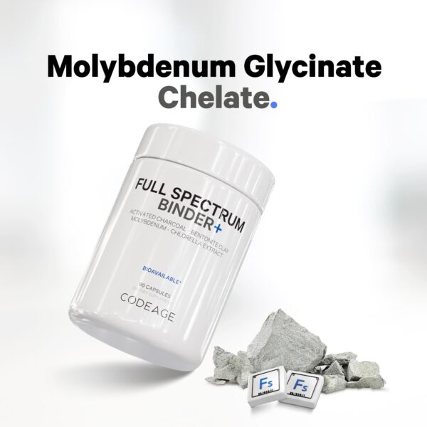 Codeage Binder+ ingredientes naturales en cápsulas