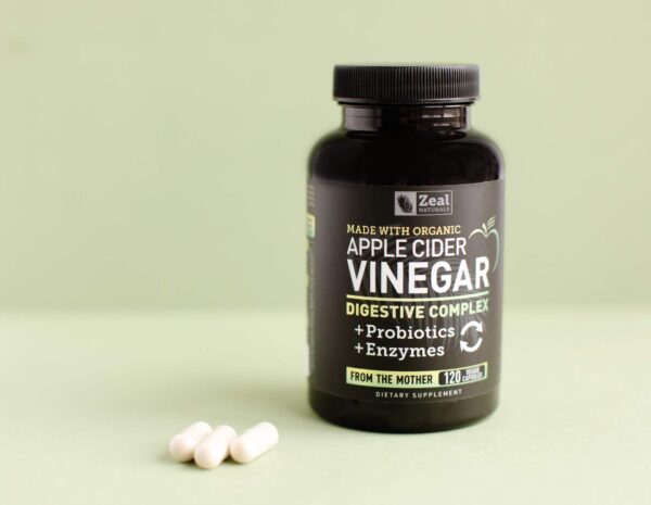 Suplemento orgánico vial para salud intestinal y sistema inmune