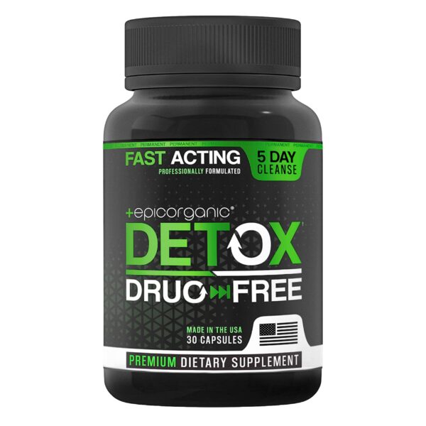 Epic Organicum detox limpieza 5 días cápsulas para colon