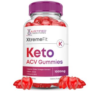 Xtreme Fit Keto ACV gomitas vinagre manzana 60 unidades veganas