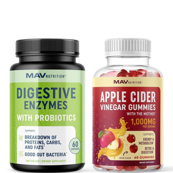 Gomitas de vinagre de sidra de manzana para desintoxicación y salud