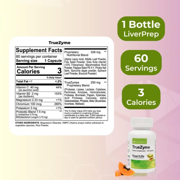 Suplemento limpieza digestiva y hepática 30 días Youngevity