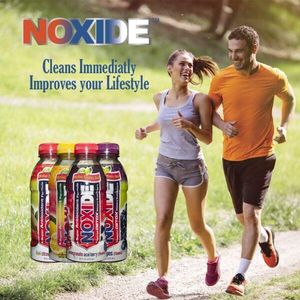 NOXIDE detox limpieza cuerpo con cúrcuma granada