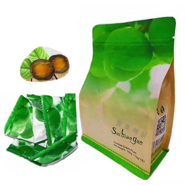 Paquete de Ciruelas Verdes Fermentadas Feelbrite para detox y antioxidantes