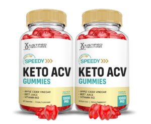 Paquete Speedy Keto ACV gomitas fórmula avanzada 1000mg